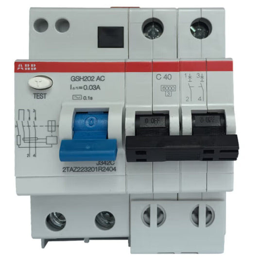 ABB Earth leakage protector Circuit breaker GSH202 AC-C40