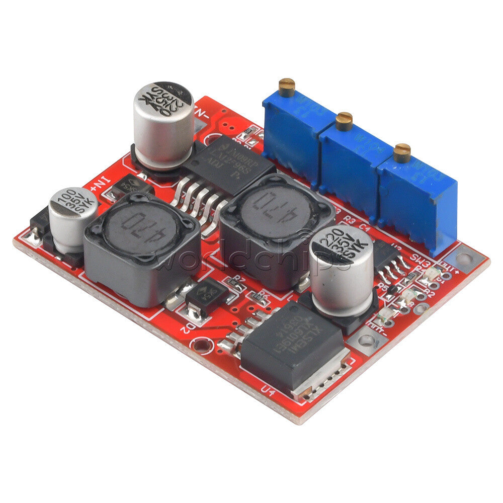 10PCS DC-DC Step Up Down LM2577S LM2596S Power Boost Buck Voltage Converter