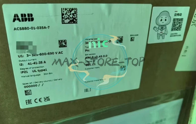1 PC  ACS880-01-035A-7  Frequency Converter Shipping UPS or