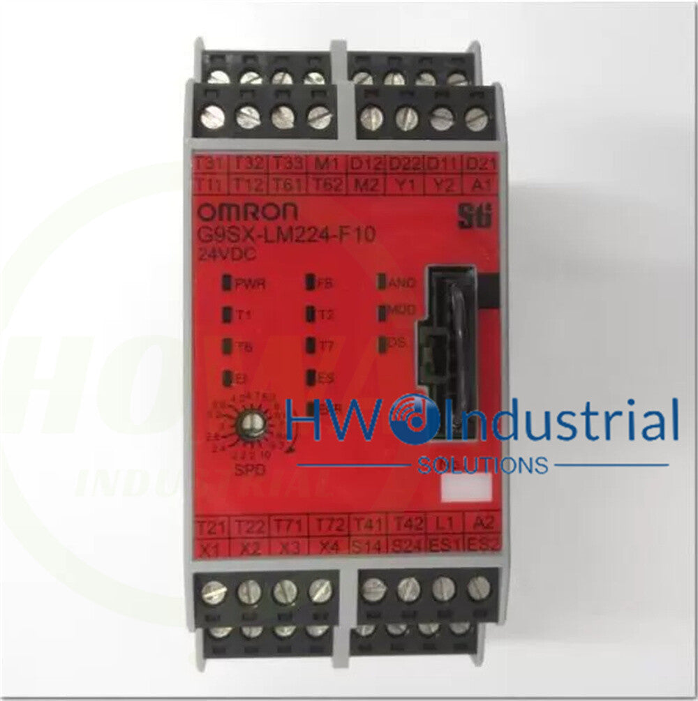1/piece  Omron DC24V Safety Relay Controller G9SX-LM224-F10-RT