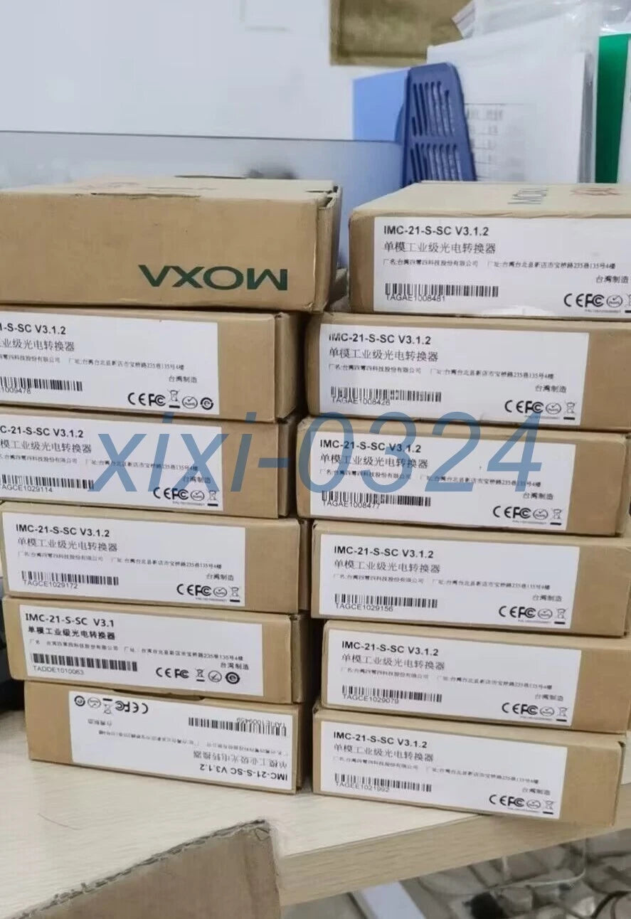 1pcs  MOXA  IMC-21-S-SC  Photoelectric converter   shipping/da #P