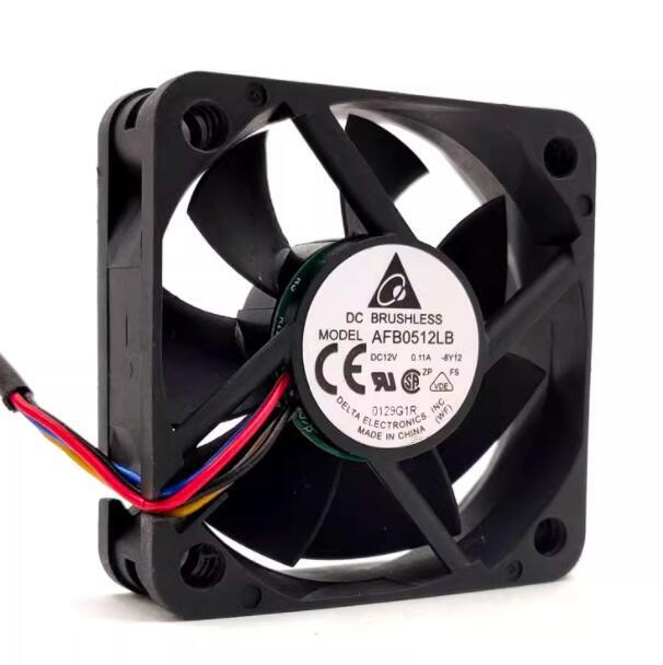 Delta AFB0512LB DC 12V 0.11A 5015 50*50*15mm 5cm 4pin PWM Mute Speed Cooling Fan