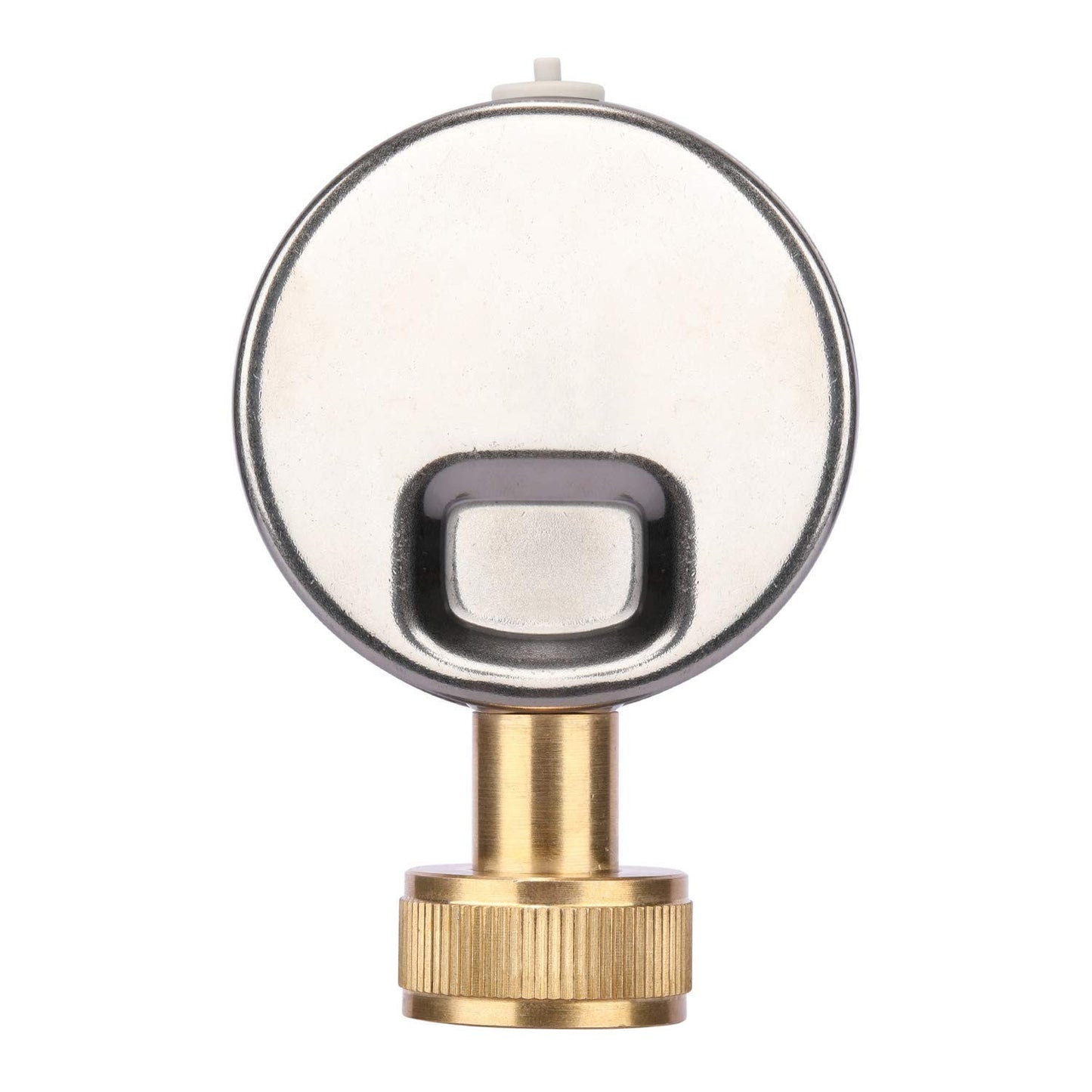 2-1/2" Glycerin Filled Stainless Steel Water Pressure Test Gauge, 3/4" Female Ho