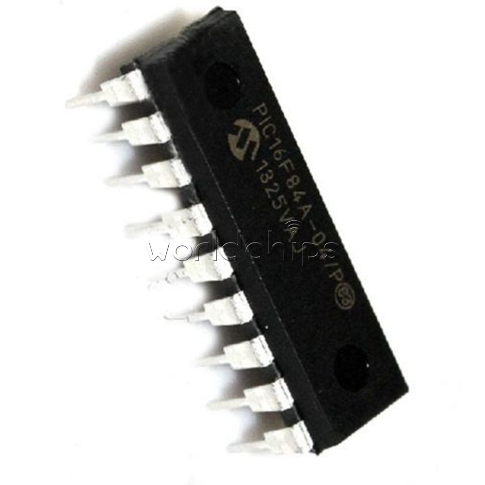 10PCS DIP-18 PIC16F84A-04/P PIC16F84A 16F84A 18-pin DIP