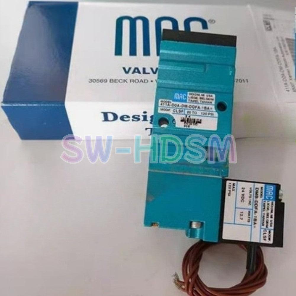1PCS   MAC Solenoid Valve 411A-D0A-DM-DDFA-1BA CLSF Freight Free