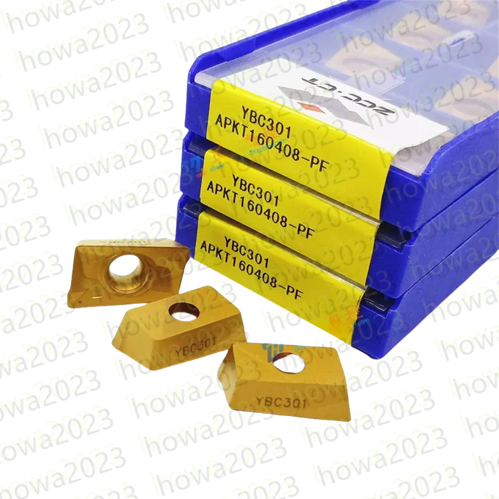10pieces/Box ZCC.CT APKT160408-PF YBC301 P15-P35 Carbide Insert CNC Blade