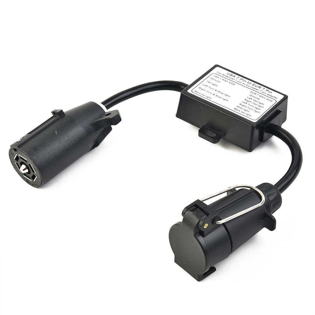 Trailer Light Converter Replacement 1pc 7-Way Blade Socket Accessories