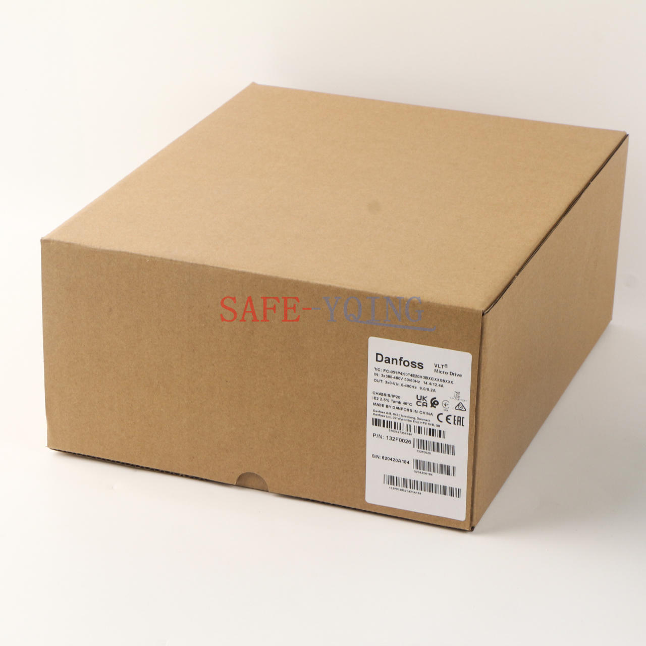 1PC  Danfoss 132F0026 Vlt Micro Drive Inverter FC-051P4K0T4E20H3BXCXXXSXXX