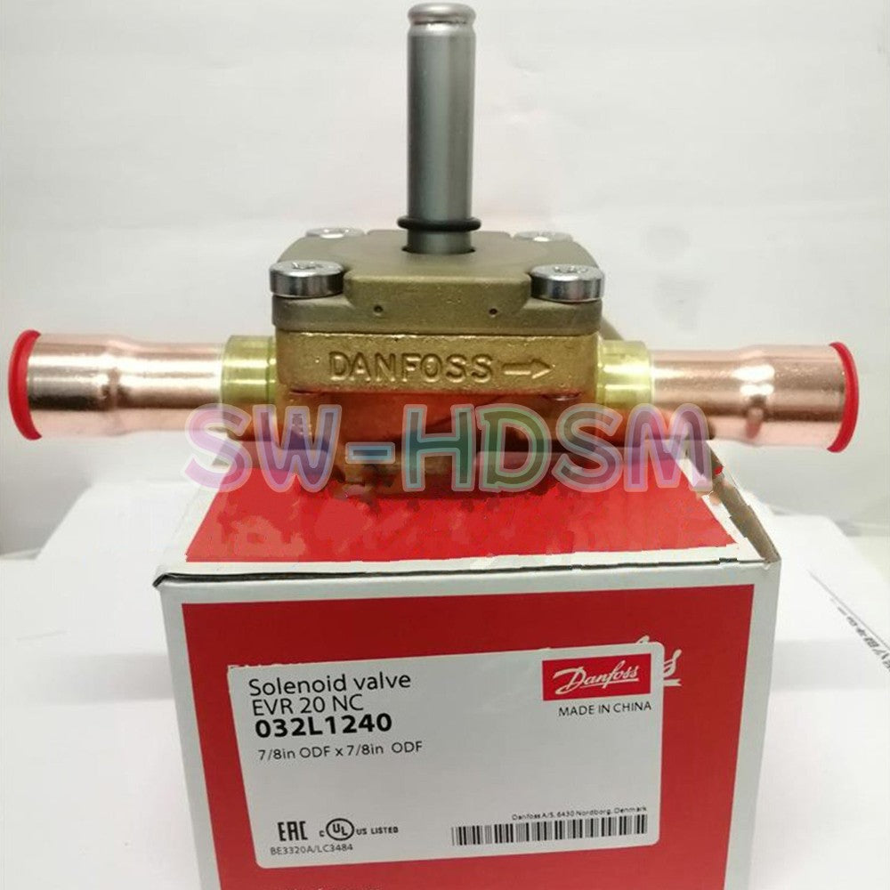 1PCS  for Danfoss EVR 20 NC 032L1240 Solenoid Valve Freight Free