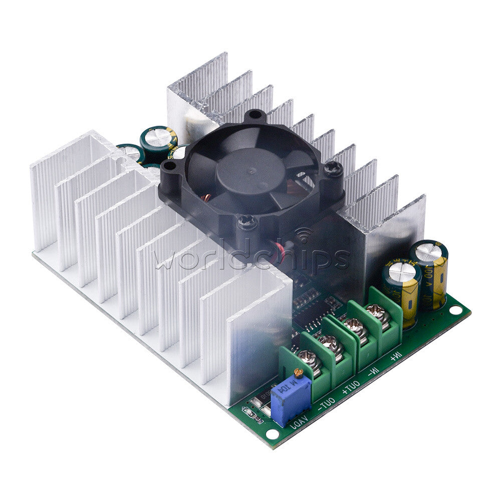 DC-DC Adjustable Step-down Module 12V-75V to 5V 19V 21V 24V 48V 500W Converter
