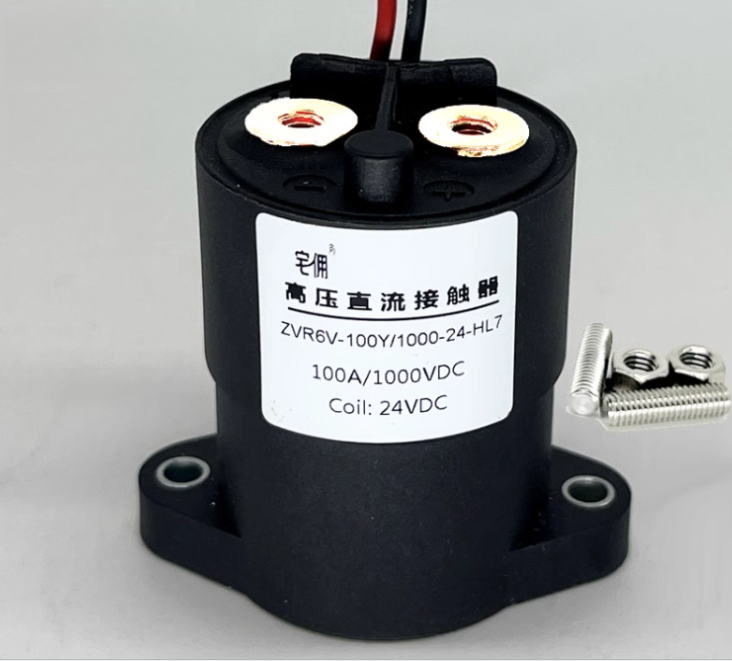 100A 12V/24V high power DC contactor High voltage DC relay voltage power control
