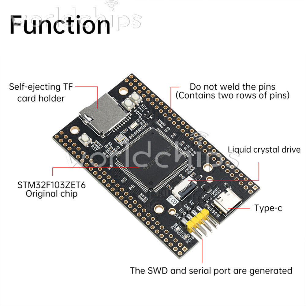 STM32F407ZGT6 STM32 Core Development Board STM32F103ZET6 System Learning Board