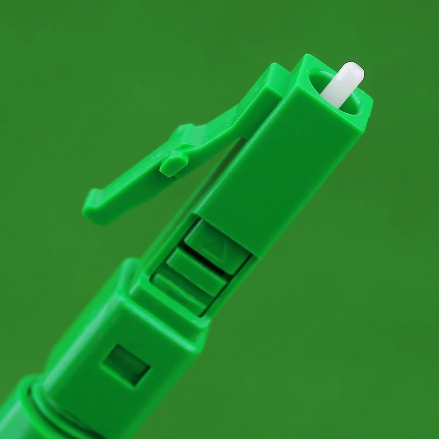 5x LC/APC fiber optic quick connector adapter for mounting and connection