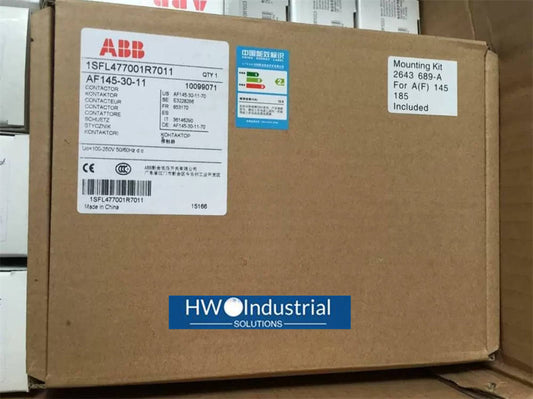 1/piece  ABB contactor AF145-30-11 coil voltage 100-250V