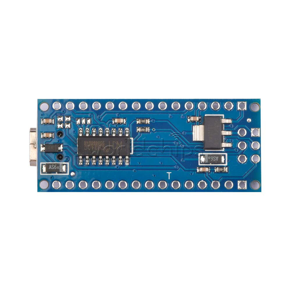 10PCS Nano V3.0 Mini USB ATmega328P-AU DC 5V 16MHz CH340G Driver For Arduino