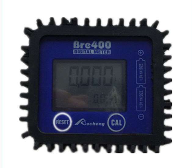 LCD 5-digital Oil fuel oval 1/2'' gear flow meter Diesel gasoline kerosene