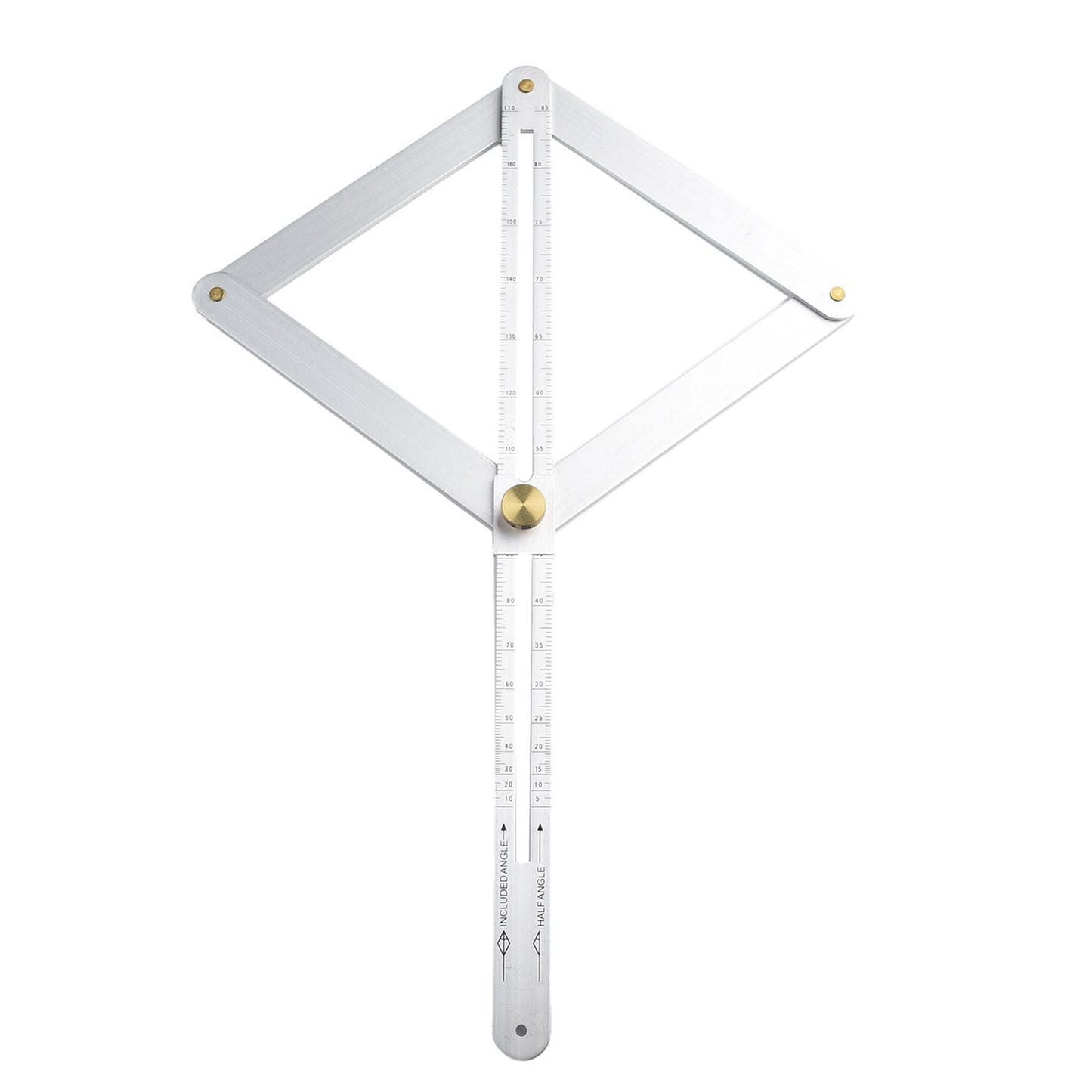 Square Protractor Protractor Artifact Foldable Gauge Measurements Multi-Angle