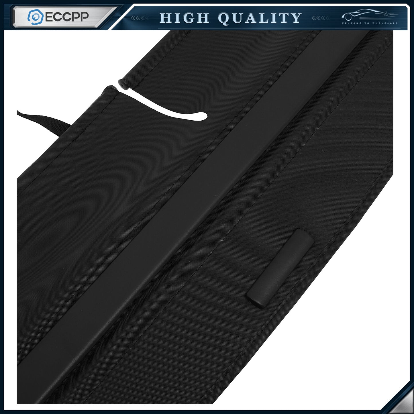 Cargo Cover Black Tonneau Retractable Security For Toyota RAV4 2006-2012 3.5L
