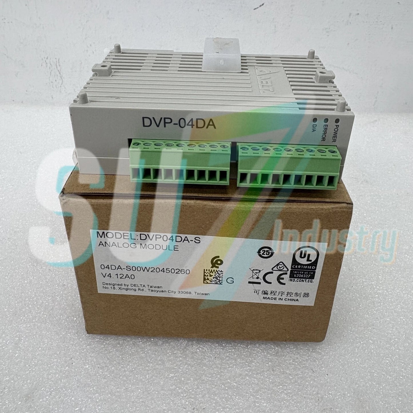 DELTA DVP04DA-S PLC Module # 1pcs