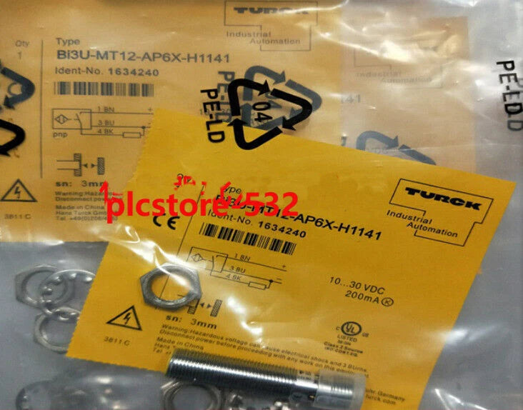 Turck Bi3U-MT12-AP6X-H1141 Switch Sensor #DW #P