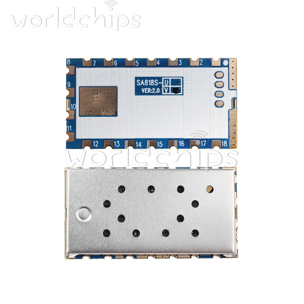 SA818S Walkie Talkie Module UHF 400-470MHz VHF 134-174MHz Radio Module Amateur