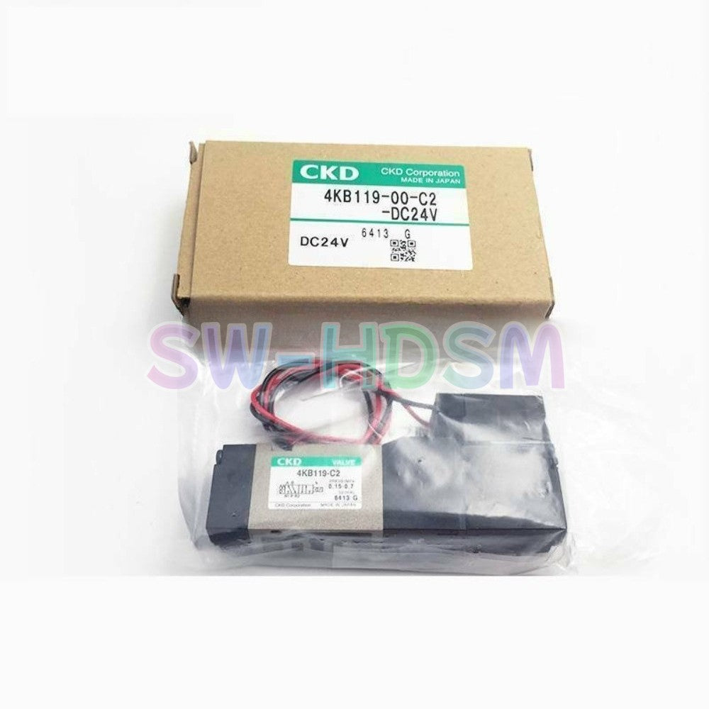 1PCS  for CKD 4KB119-00-C2-DC24V Solenoid Valve Freight Free