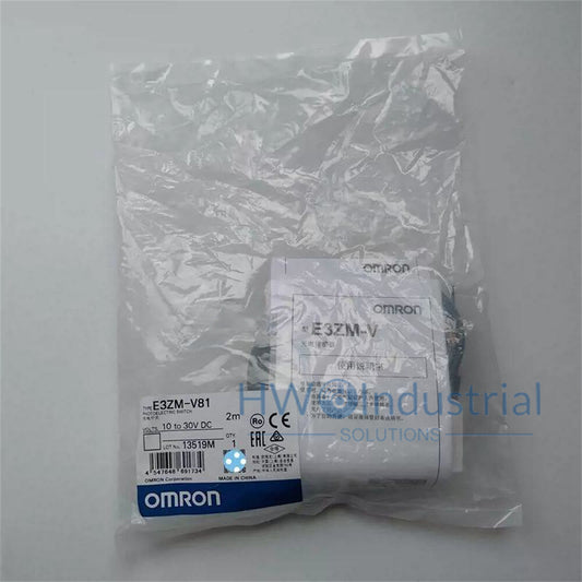1/Piece  E3ZM-V81 2M Omron Small Photoelectric Sensor