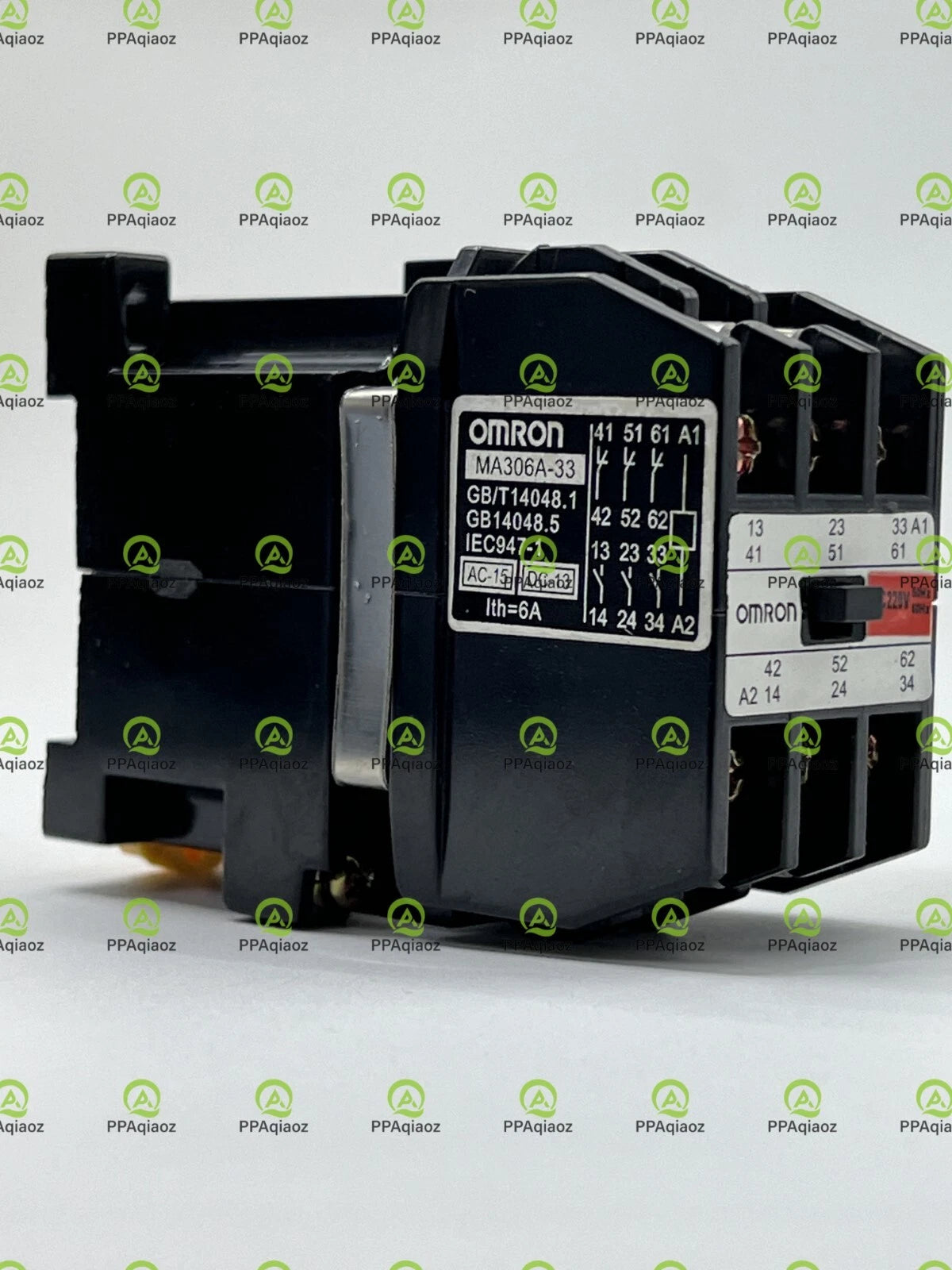 1PCS  OMRON  MA306A  MA306-A  contactor relay   220v  .   NO BOX  .