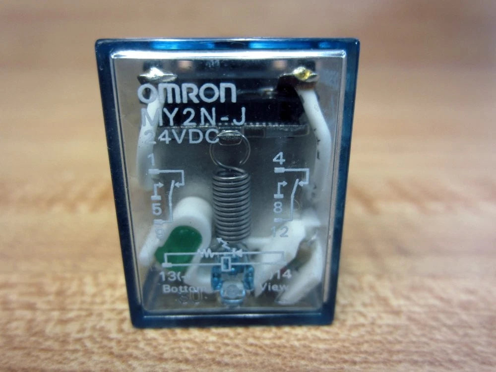 Omron MY2N-J-24V DC Relay MY2N-J-24VDC Blue