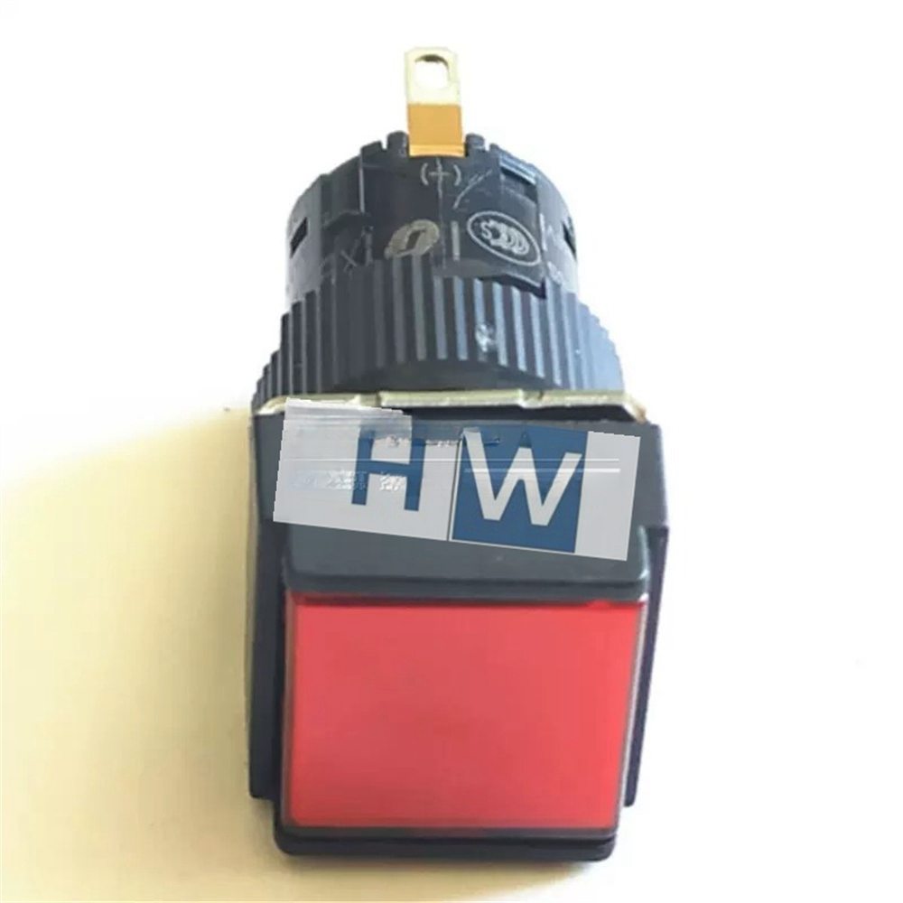 1/Piece  XB6ECV4BF XB6-ECV4BF Red 24V Square Indicator Light Button Switch