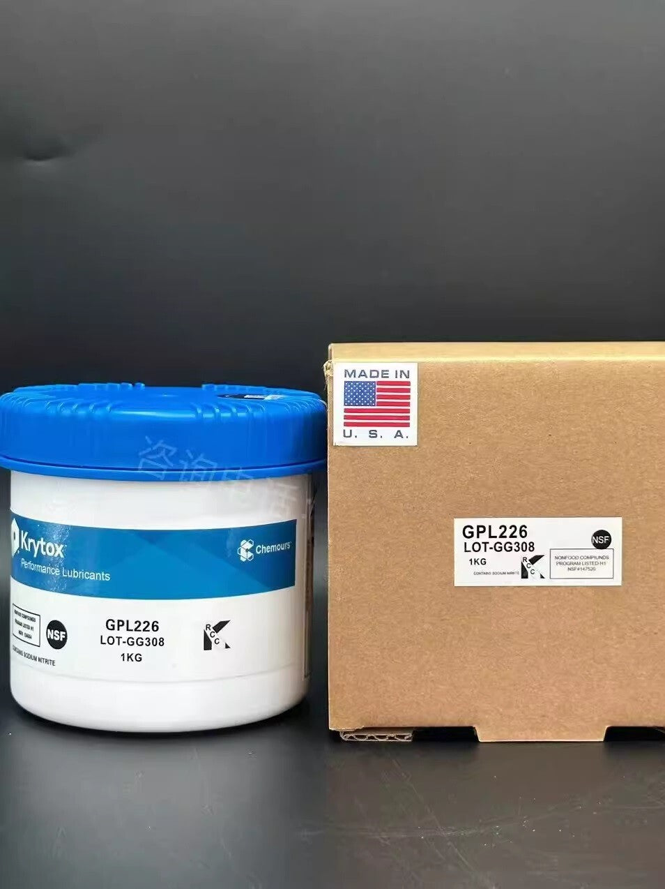 Chemours DUPONT Krytox GPL226 Grease 1kg  free ship
