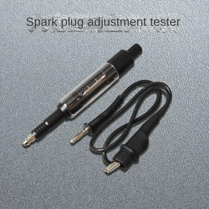 1pc DY28 12V Car Spark Plug Tester Dual Hole Lgnition Plug Analyzer Tool Scanner