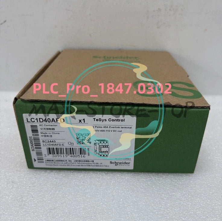 LC1D40AFD 1PCS   Schneider LC1D40AFD Warranty 12 months