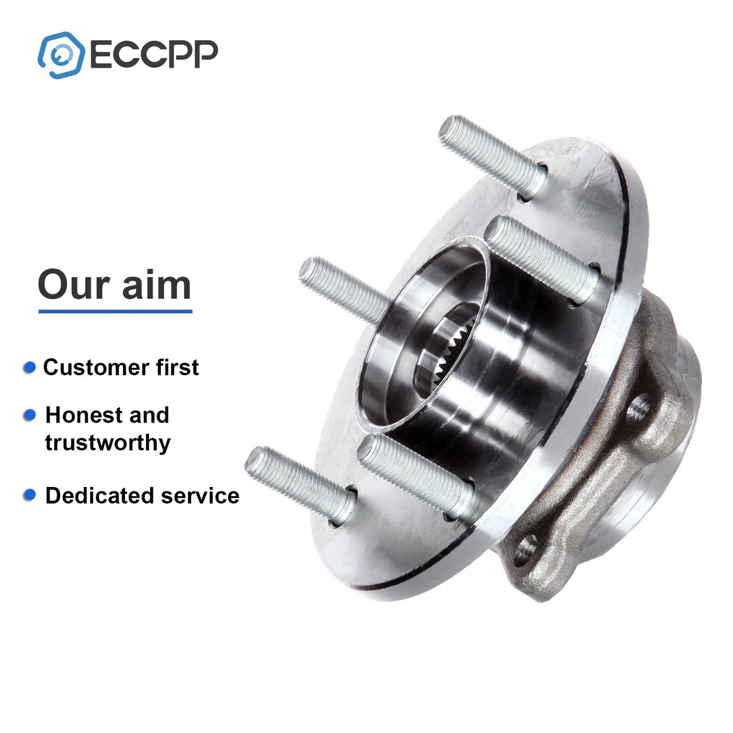 1Pc Front Wheel Hub Bearing Assembly For 2009-2020 Dodge Journey 2.4L 3.5L 3.6L