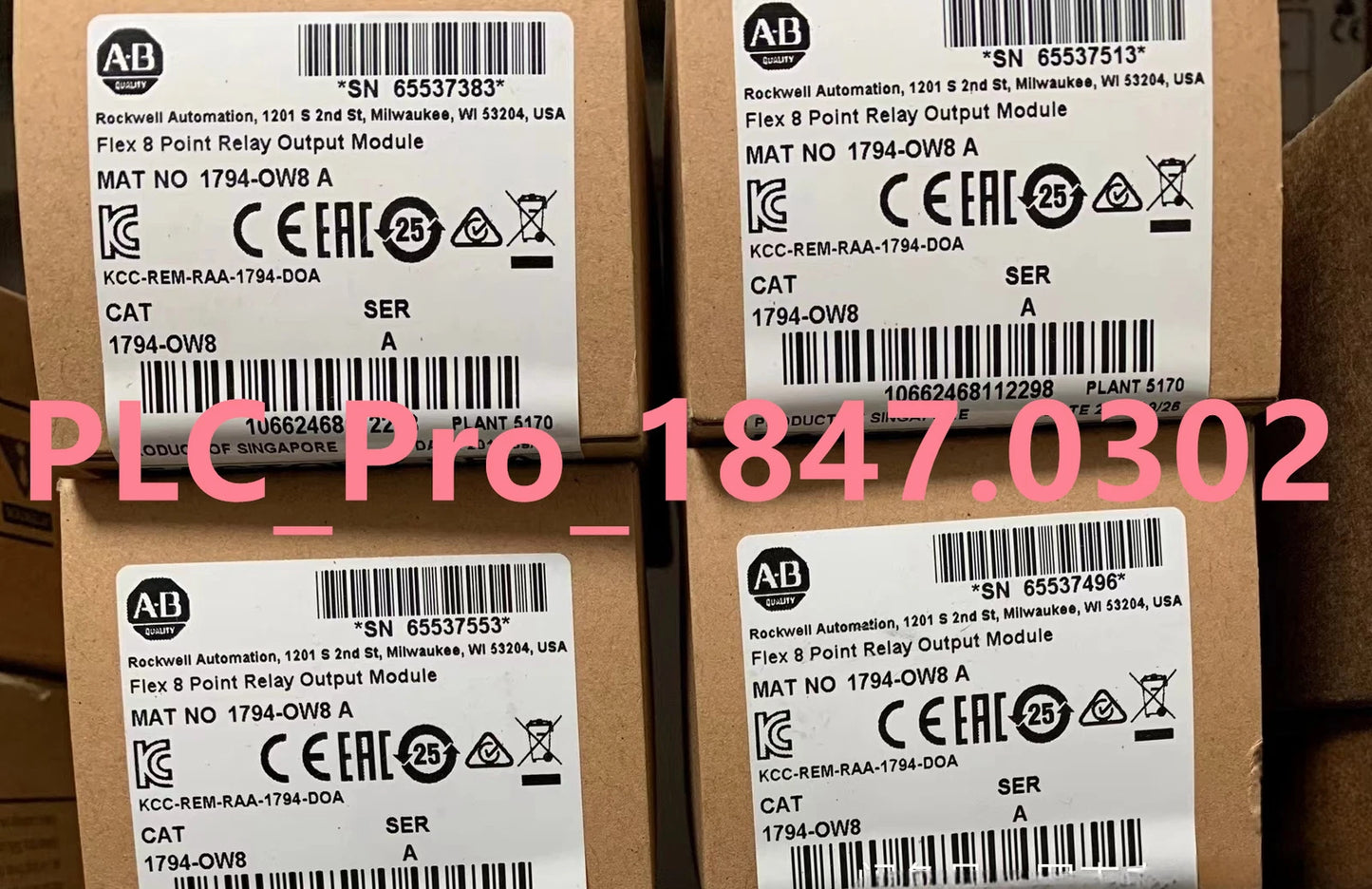 1794OW8   AB 1794-OW8 SER A Flex 8 Point Relay Output Module  Fast ship
