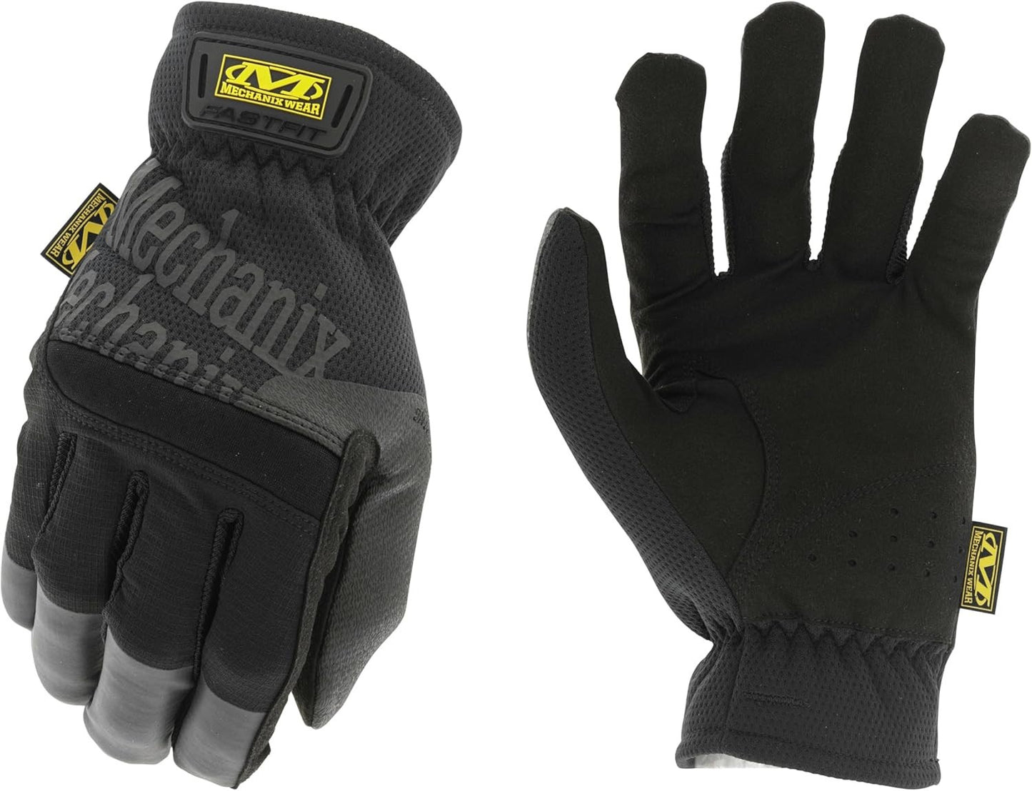 Fastfit Work Gloves - Anti-Slip & Abrasion Resistant Heavy Duty Gloves - Touchsc