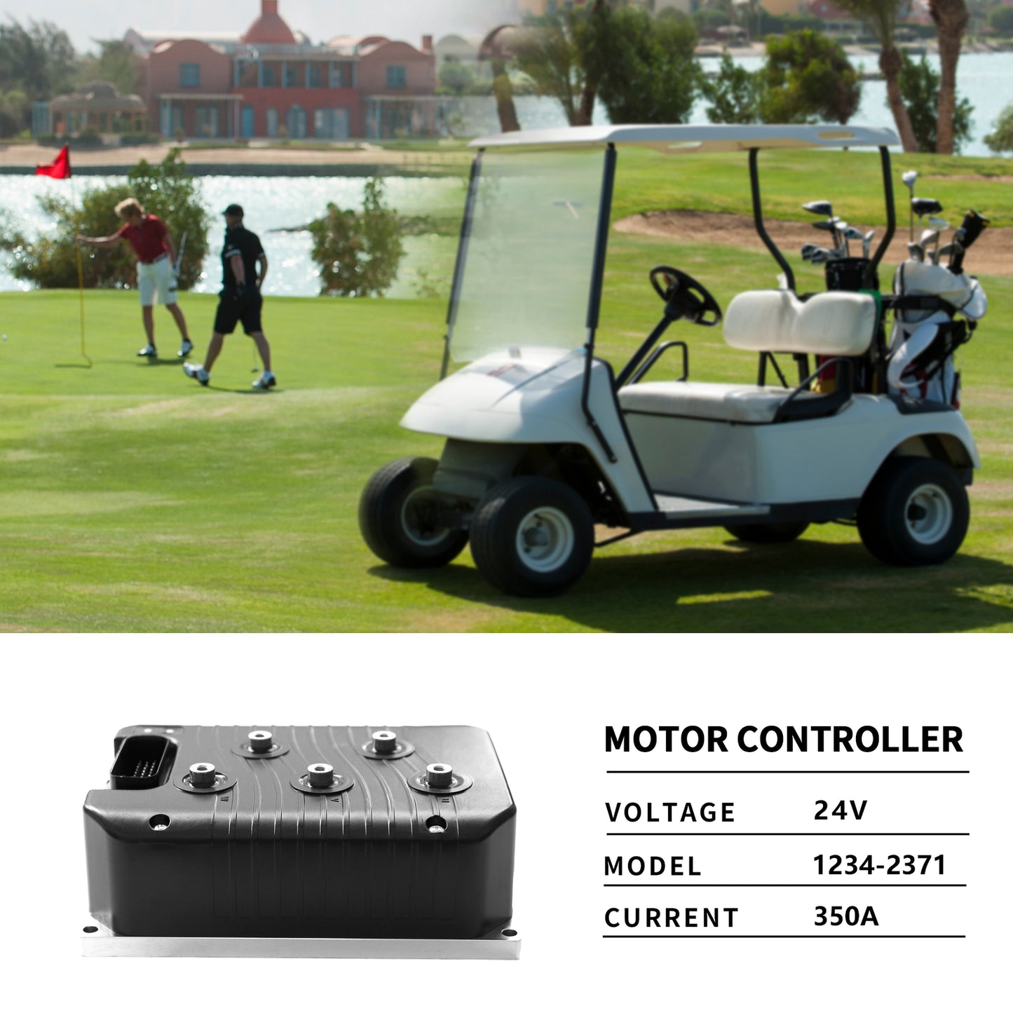 24V 350A AC Motor Controller for Curtis Hyster Yale Toyota Forklift 1234-2371