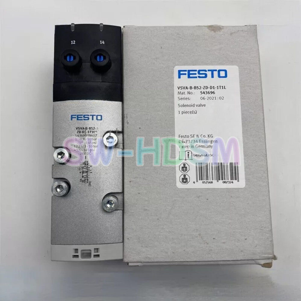 1PCS   Festo VSVA-B-B52-ZD-D1-1T1L 543696 Solenoid Valve Freight Free