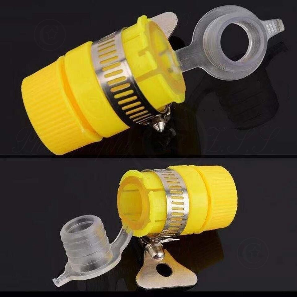 Irrigation Water Pipe Faucet Connector Hose Coupling DN20 to DN15 Quick Jointer