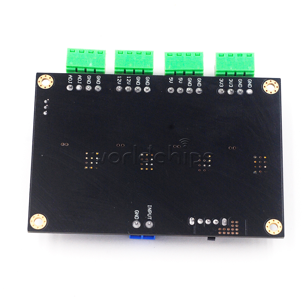 LM2596 Multi Channel Switching Power Supply Board 3.3/5/12V Adjustable Voltage