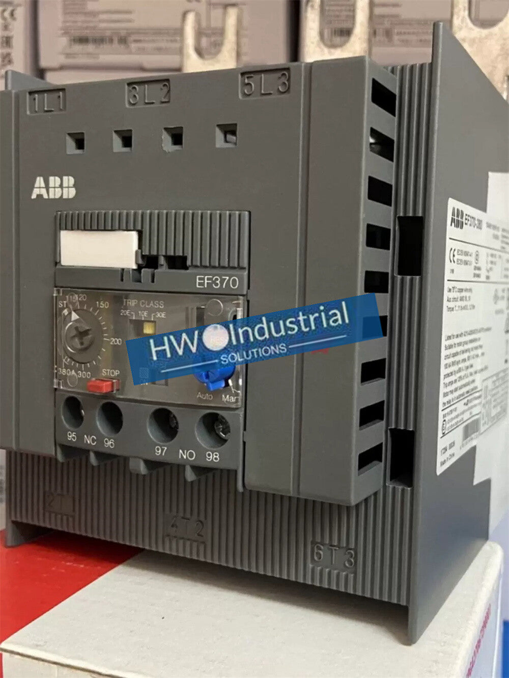 1/Piece EF370-380 115-380A  ABB Electronic Overload Relay 1SAX61100R1101