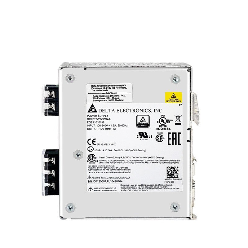 1pcs Delta DRP012V060W1AA 60W 12V 5A Rail Switching Power Supply