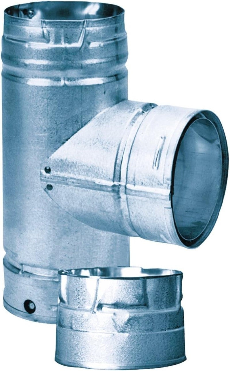 3" Pellet Vent Clean Tee, Durable Venting Component