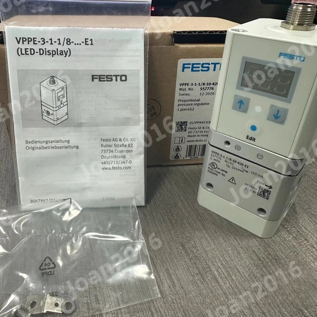 1pcs  FESTO VPPE-3-1-1/8-10-420-E1 557776 Proportional valve #b #P