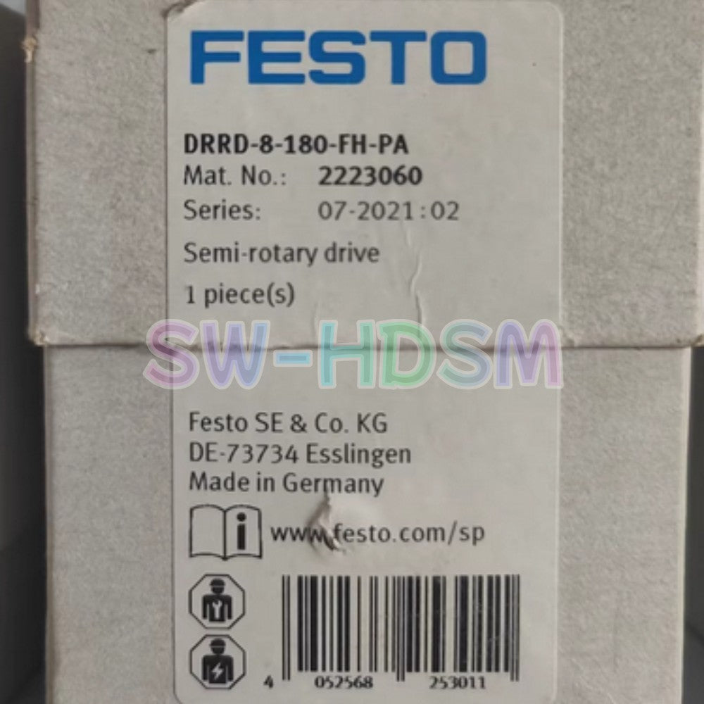 1PCS  FOR Festo Rotary Cylinder DRRD-8-180-FH-PA 2223060 Freight Free