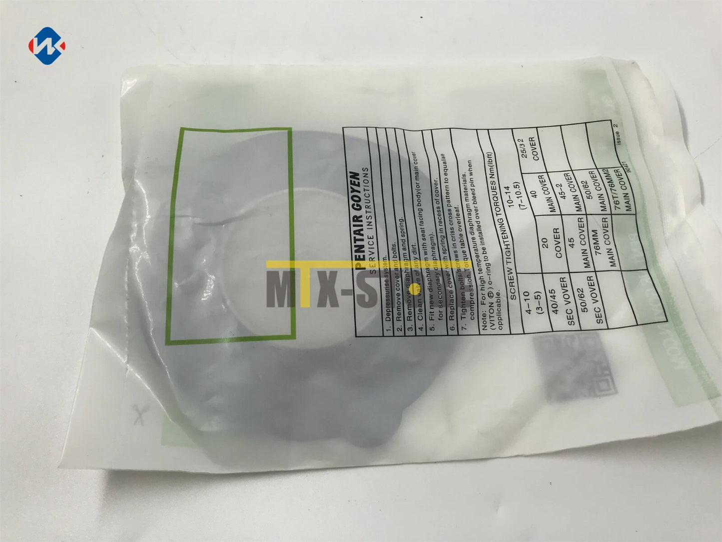 1PCS  GOYEN K4502 M2162 pulse valve diaphragm repair kit #P