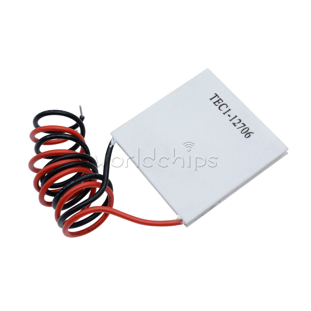 10PCS TEC1-12706 Heatsink Thermoelectric Cooler Cooling Peltier Plate Module Set