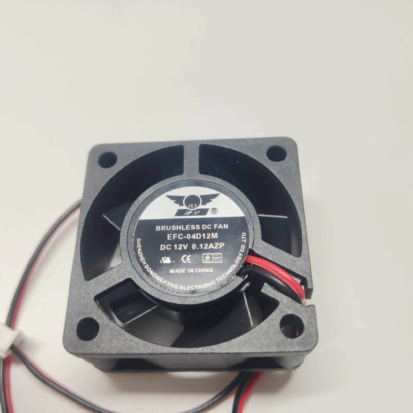 1PC 2 line mute chassis cooling fan  Jie cold EFC-04D12M 4020 12V 0.12A 4CM