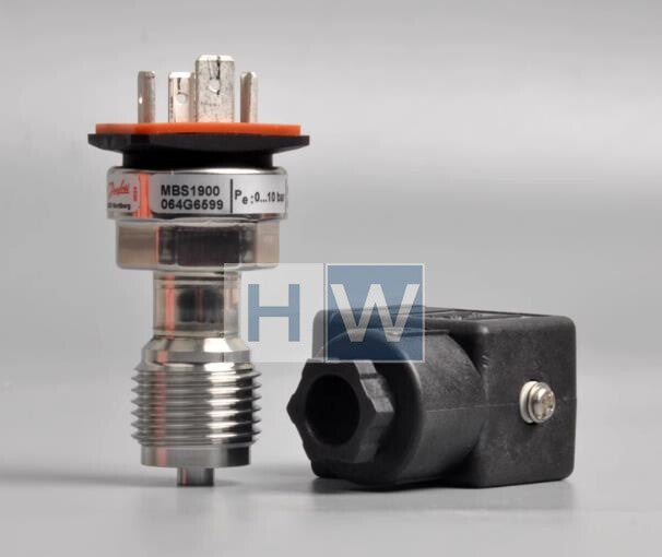1pc  DANFOSS MBS1900 0-1.0Mpa Pressure Transmitter Sensor 064G6599