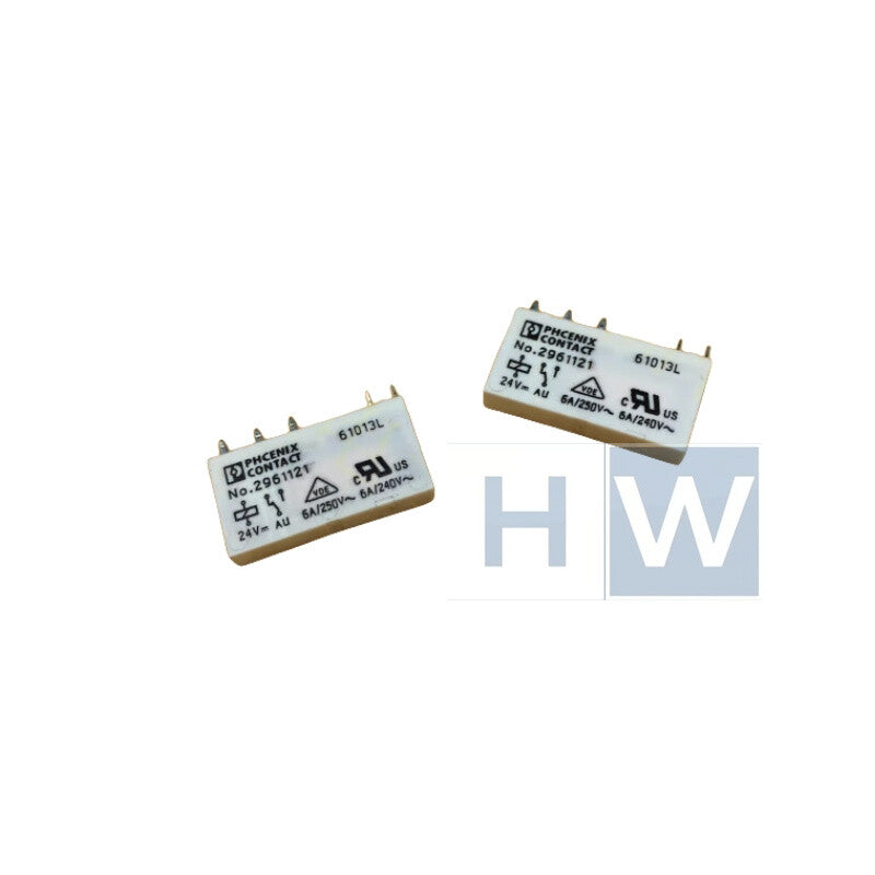 5Pcs  No.2961121 24V Phoenix Electromagnetic Relay 6A 250V